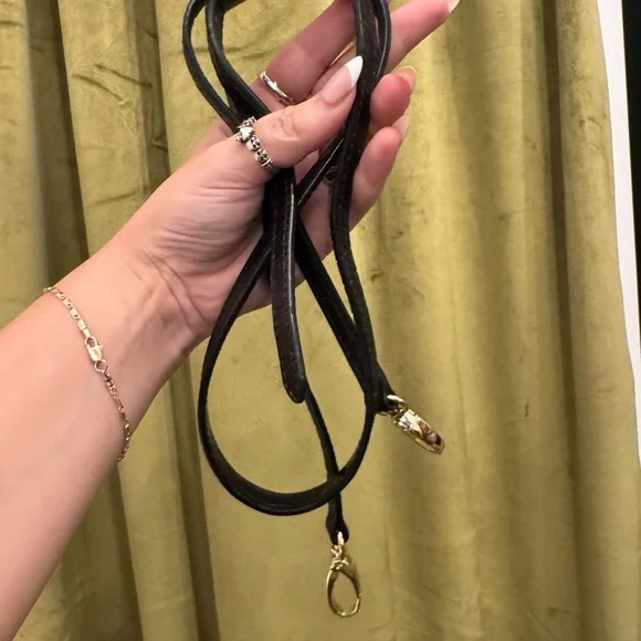 Henri Bendel Pony Hair Zipper & Croc Embossed Crossbody Handbag - Picture 8 of 10